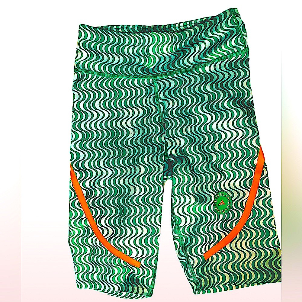 NWT adidas by Stella McCartney Truepurpose Printed Cycling Leggings Woman’s XS